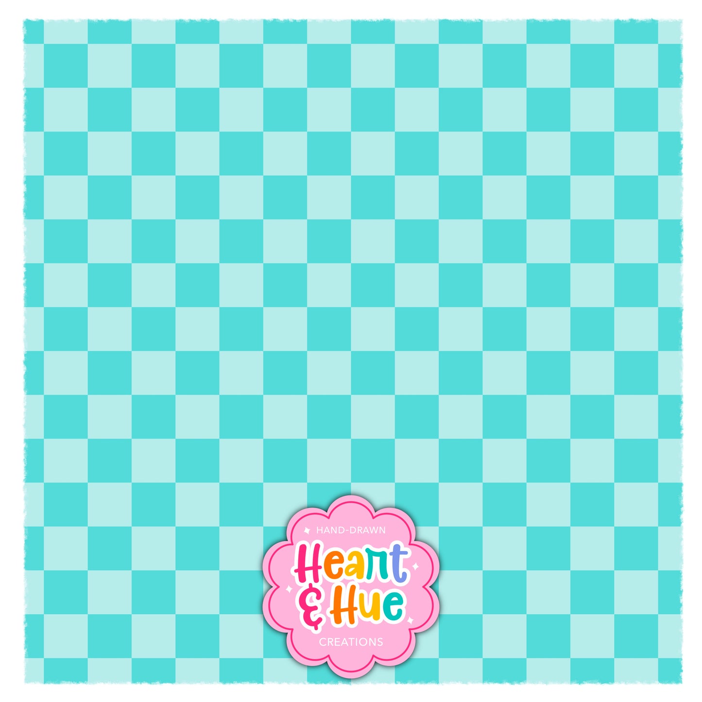 Blue Checkerboard Seamless