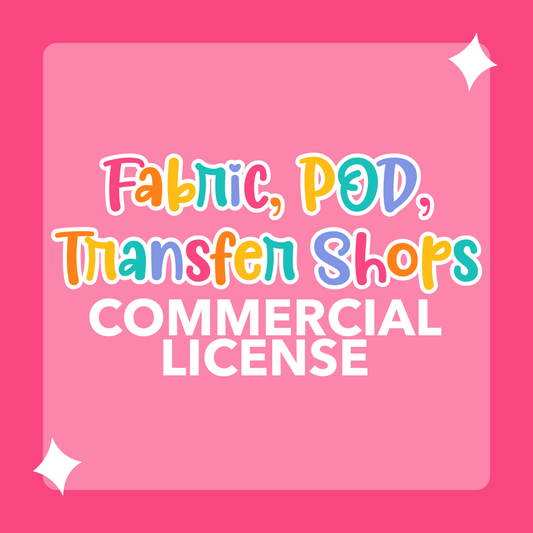 Single File - Fabric, POD, & Transfer Shops Commericial License